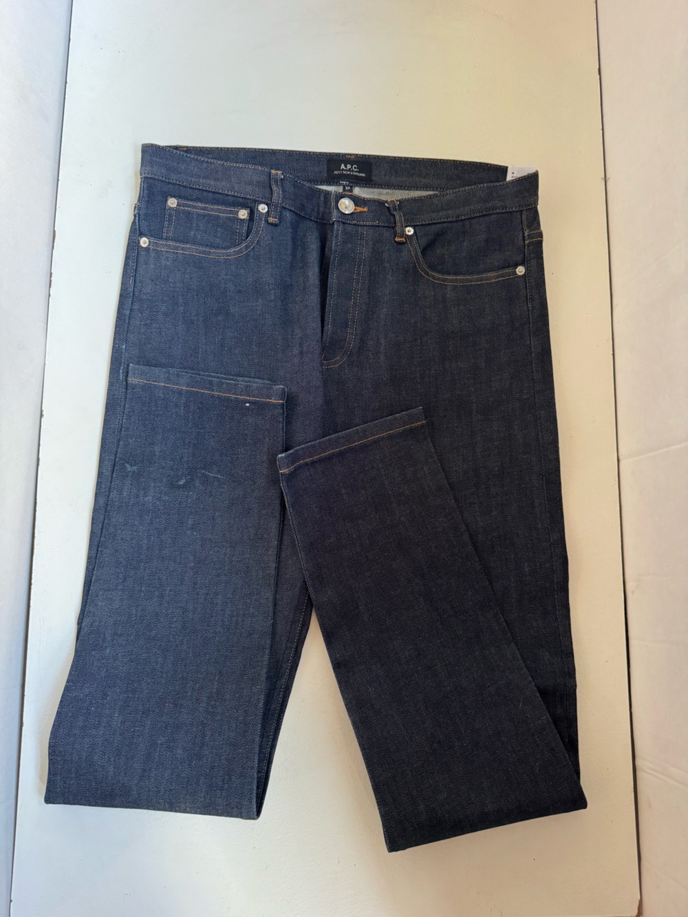 APC Petit New Standards Slim Fit Denim Jeans size 33